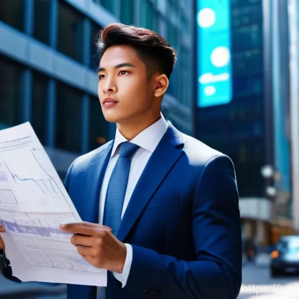 시드 투자의 위험 요소와 관리 방법 - **Prompt:** A diverse, ambitious young entrepreneur, dressed in a sharp, modern business suit, stand...