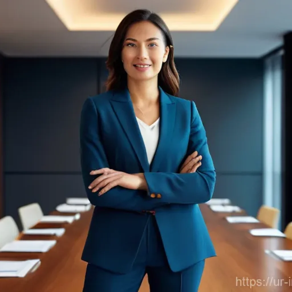시드 투자 기업의 가치 제안 분석 - **Prompt:** "A dynamic and passionate female startup founder, aged late 30s, dressed in a sharp, mod...