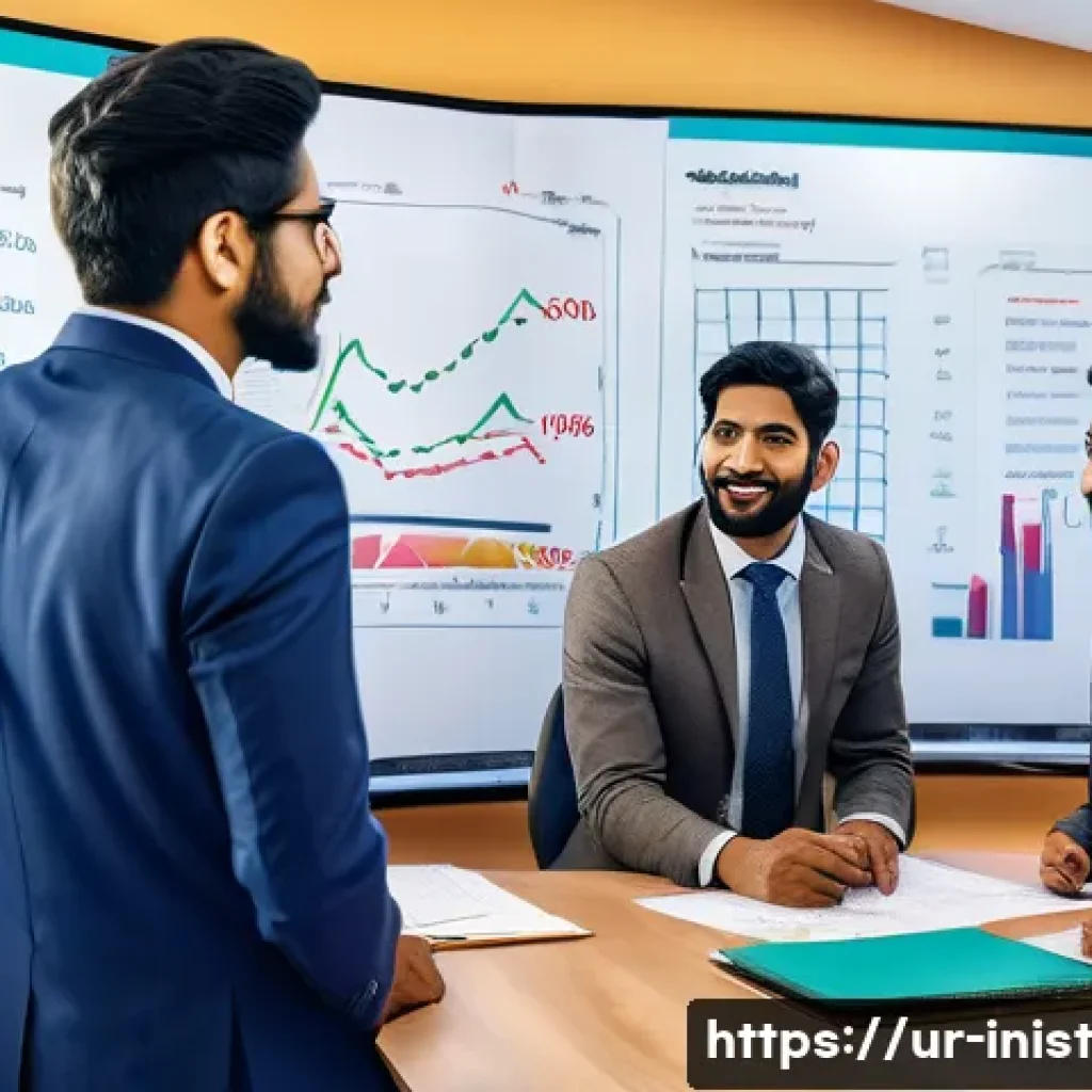 시드 투자와 지식 재산권 보호 - A modern office scene featuring a diverse South Asian entrepreneur presenting a startup business pla...