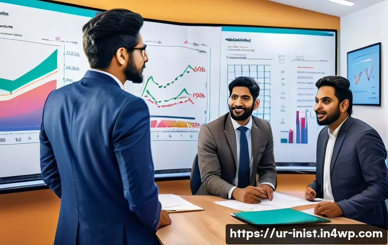 시드 투자와 지식 재산권 보호 - A modern office scene featuring a diverse South Asian entrepreneur presenting a startup business pla...